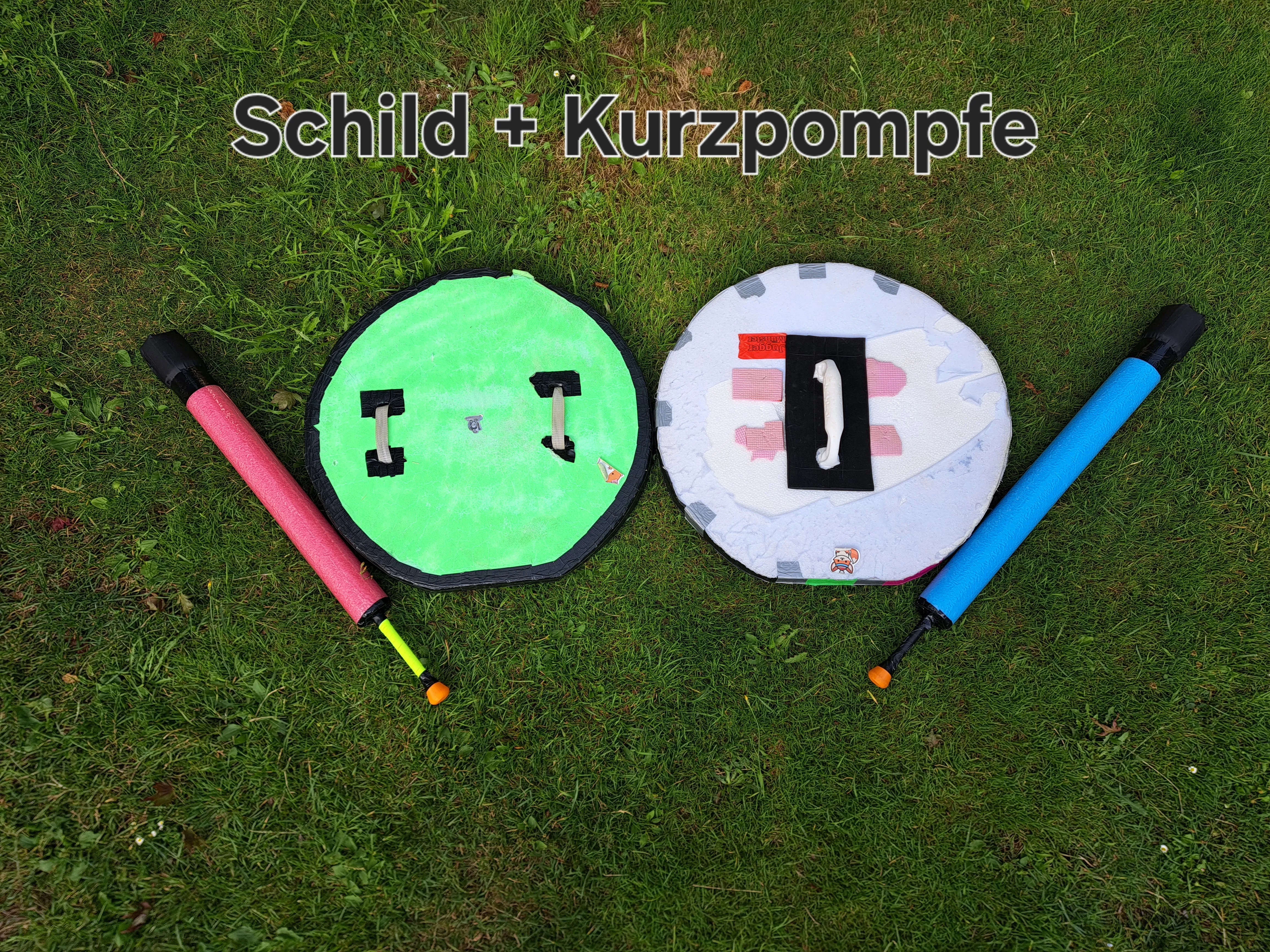 Pompfe Schild Kurzpompfe