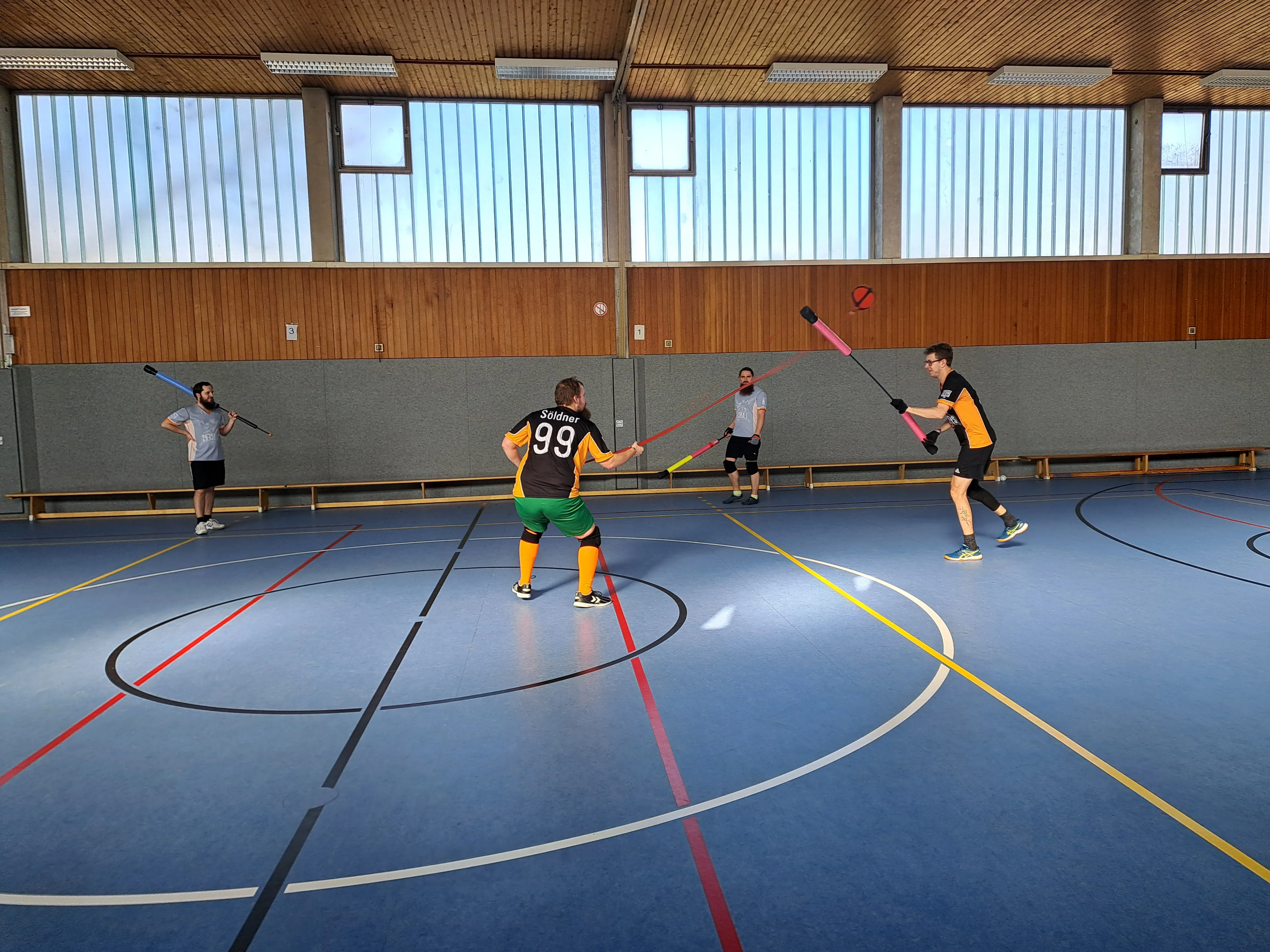 Training Halle Aktion