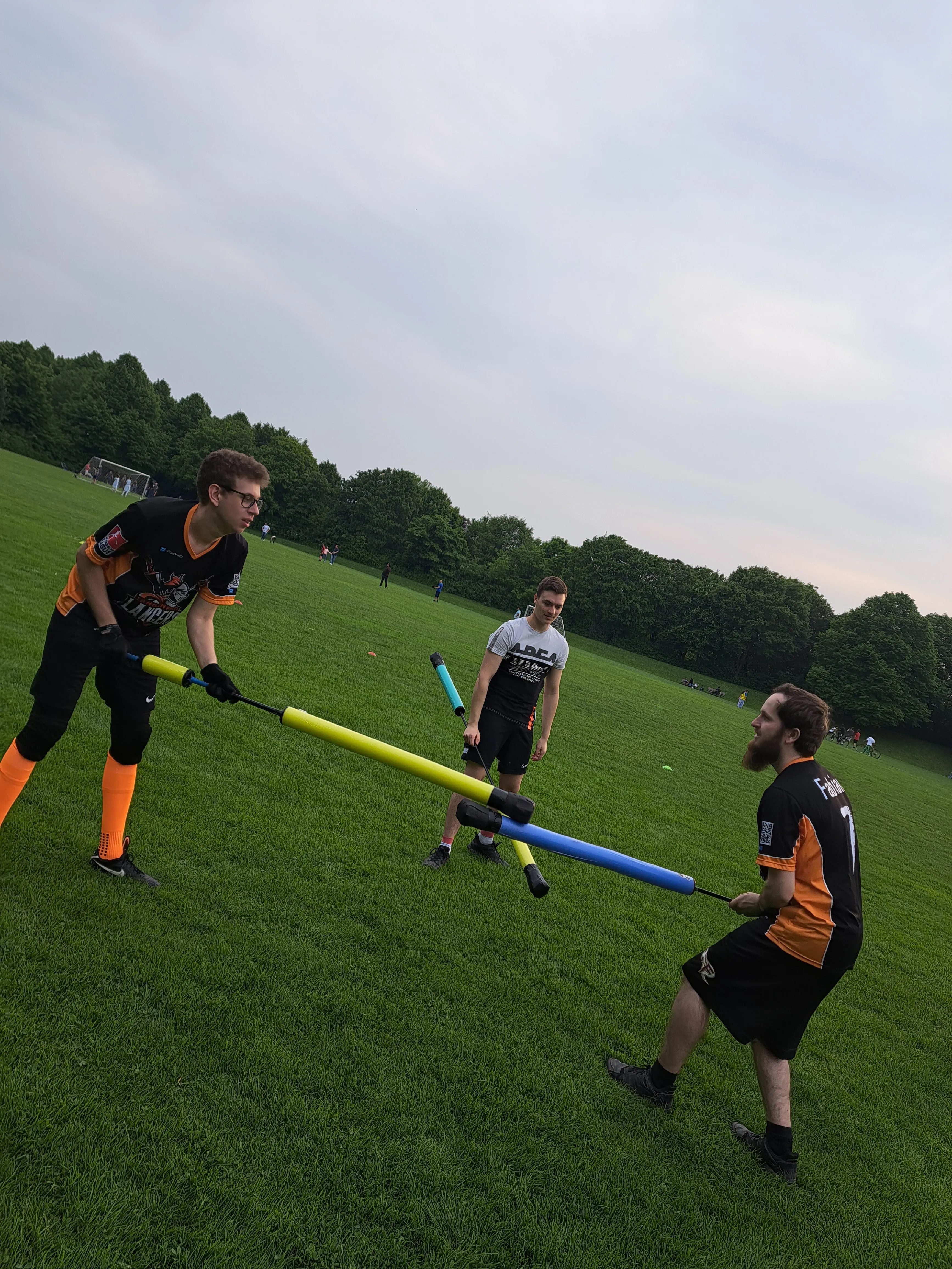 Training Outdoor Langpompfe